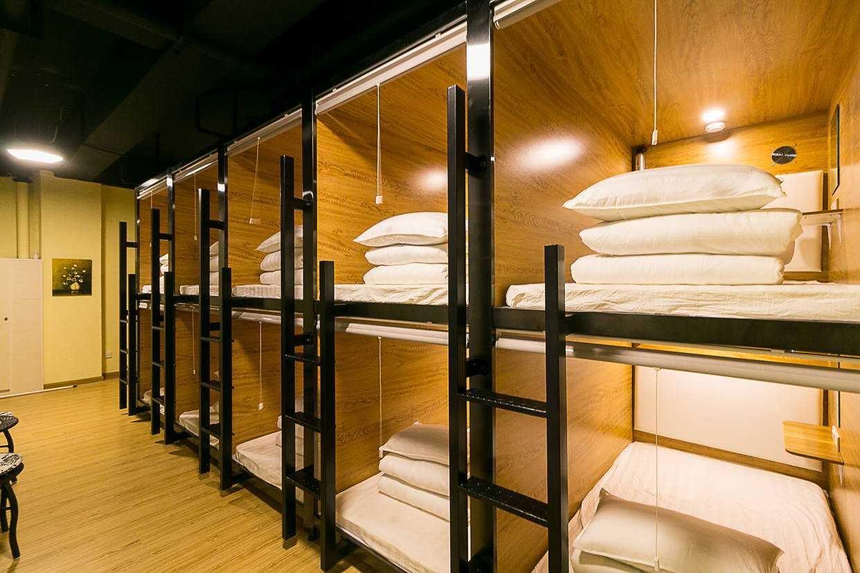Cube Bed Station & Tours Sdn Bhd Vandrerhjem Semporna Eksteriør bilde